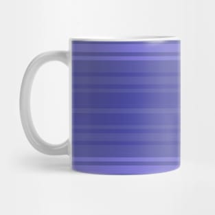 Gradient Blue Stripes Mug